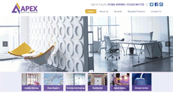 Desktop Screenshot of apexglassandglazing.com